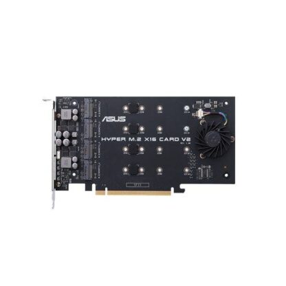 Connect 4 x PCIe 3.0 M.2 SSDs through the PCIe x8 or x16 slot