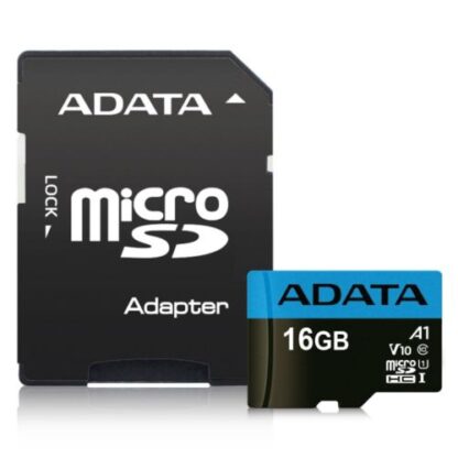 ADATA 16GB Premier Micro SD Card with SD Adapter
