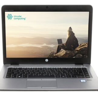 Circular Computing HP EliteBook 840 G3 Laptop - 14.0” - HD (1366x768) - Intel Core i5 5th Gen 5200u - 8GB RAM - 256GB SSD - Windows 10 Professional - English (UK) Keyboard – Fully Tested Battery - Wifi Wireless LAN - Webcam - 1 Year Advance Replacement Warranty
