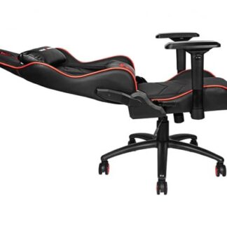 MSI MAG CH120X Gaming Chair 'Black and Red leather