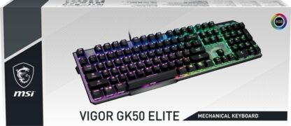 MSI VIGOR GK50 ELITE Mechanical Gaming Keyboard 'UK-Layout