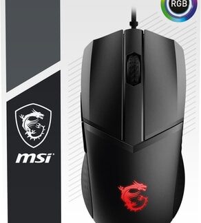 MSI CLUTCH GM41 LIGHTWEIGHT RGB FPS Gaming Mouse 'upto 16000 DPI Fast Optical Sensor