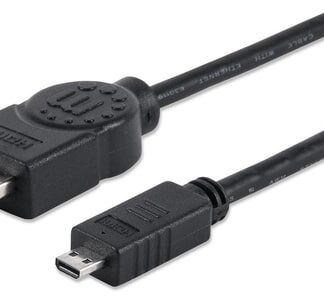 Manhattan HDMI to Micro HDMI Cable with Ethernet