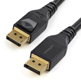 StarTech.com 4 m VESA Certified DisplayPort 1.4 Cable - 8K 60Hz HBR3 HDR - 13 ft Super UHD DisplayPort to DisplayPort Monitor Cord - Ultra HD 4K 120Hz DP 1.4 Slim Video Cable M/M DP Connector