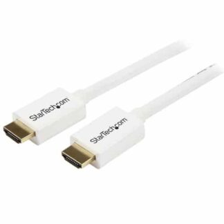 StarTech.com 1m (3 ft) White CL3 In-wall High Speed HDMI Cable - Ultra HD 4k x 2k HDMI Cable - HDMI to HDMI M/M