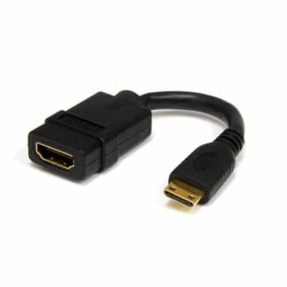 StarTech.com 5in High Speed HDMI Adapter Cable - HDMI to HDMI Mini- F/M