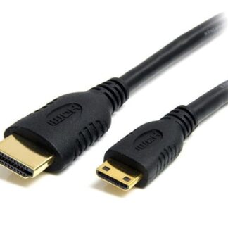 StarTech.com 0.5m High Speed HDMI® Cable with Ethernet - HDMI to HDMI Mini- M/M