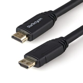 StarTech.com 10ft (3m) HDMI 2.0 Cable with Gripping Connectors - 4K 60Hz Premium Certified High Speed HDMI Cable w/ Ethernet - HDR10