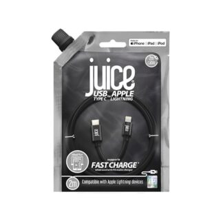 Juice JUI-CABLE-LIGHT-TYPEC-2M-RND-BLK