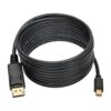 Tripp Lite P583-010-BK Mini DisplayPort to DisplayPort Adapter Cable (M/M)