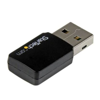 StarTech.com USB 2.0 AC600 Mini Dual Band Wireless-AC Network Adapter - 1T1R 802.11ac WiFi Adapter
