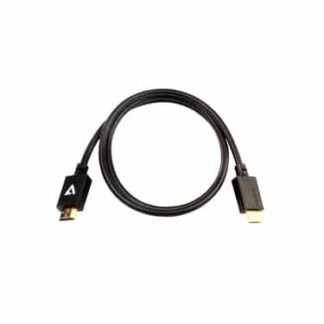 V7 Black Video Cable Pro HDMI Male to HDMI Male 1m 3.3ft