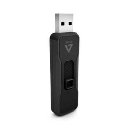 V7 32GB USB 2.0 Flash Drive - With Retractable USB connector