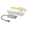 StarTech.com 4 Port USB C Hub w/ 2x USB A & 2x USB C - SuperSpeed 10Gbps USB Type-C 3.1/3.2 Gen 2 Hub - USB Bus Powered - Portable USB-C to USB Adapter Hub - Aluminum - 9.8" (25cm) Cable