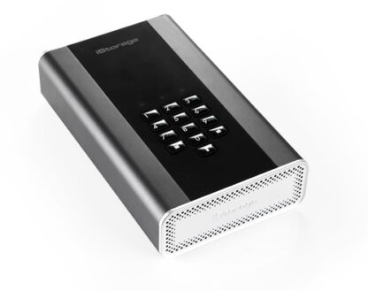 iStorage diskAshur DT2 256-bit 3TB USB 3.1 secure encrypted desktop hard drive IS-DT2-256-3000-C-G