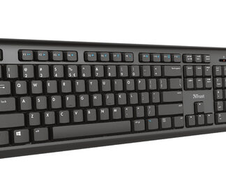 Trust TKM-350 keyboard RF Wireless QWERTY UK English Black