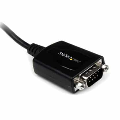 StarTech.com 1 ft USB to RS232 Serial DB9 Adapter Cable with COM Retention