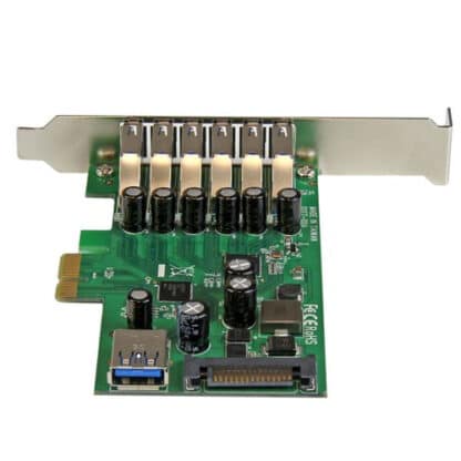 StarTech.com 7-Port PCI Express USB 3.0 Card - Standard and Low-Profile Design