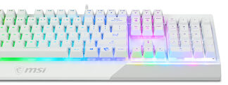 MSI VIGOR GK30 COMBO WHITE UK RGB MEMchanical Gaming Keyboard + Clutch GM11 WHITE Gaming Mouse ' UK Layout