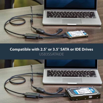 StarTech.com USB 3.0 to SATA or IDE Hard Drive Adapter / Converter
