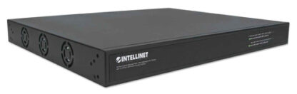 Intellinet 24-Port Gigabit Ethernet PoE+ Web-Managed AV Switch with 2 SFP & 2 RJ45 Combo Uplinks