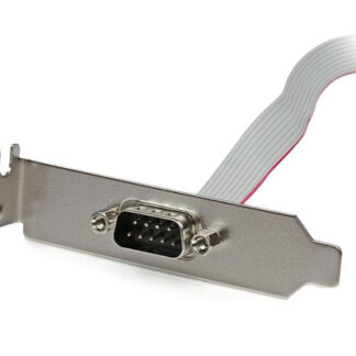 StarTech.com 1 Port 16in DB9 Serial Port Bracket to 10 Pin Header - Low Profile