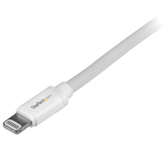 StarTech.com 2 m (6 ft.) USB to Lightning Cable - Long iPhone / iPad / iPod Charger Cable - Lightning to USB Cable - Apple MFi Certified - White