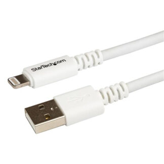 StarTech.com 3 m (10 ft.) USB to Lightning Cable - Long iPhone / iPad / iPod Charger Cable - Lightning to USB Cable - Apple MFi Certified - White