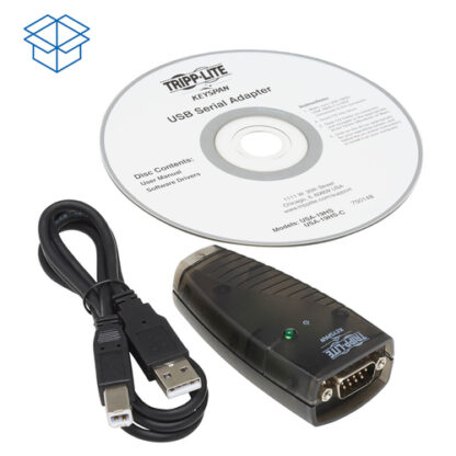 Tripp Lite USA-19HS Keyspan USB to Serial Adapter - USB-A Male to DB9 RS232 Male