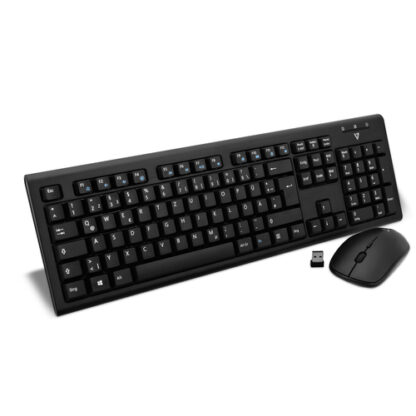 V7 Wireless Keyboard and Mouse Combo – DE