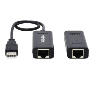 Tripp Lite B203-101-POC 1-Port USB over Cat5/Cat6 Extender Kit with Power over Cable - USB 2.0
