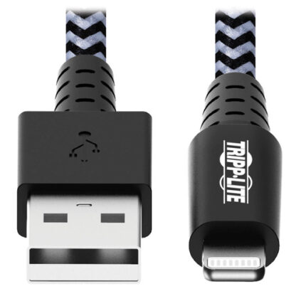 Tripp Lite M100-010-HD Heavy-Duty USB-A to Lightning Sync/Charge Cable