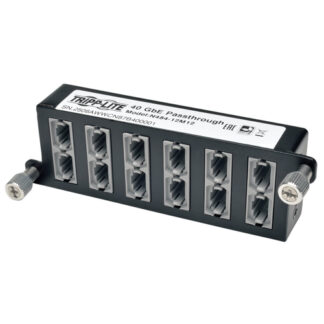Tripp Lite N484-12M12 40Gb Pass-Through Cassette - (x12) 12-Fiber MTP/MPO ( Female )
