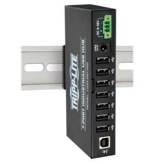 Tripp Lite U223-007-IND 7-Port Industrial-Grade USB 2.0 Hub - 15 kV ESD Immunity