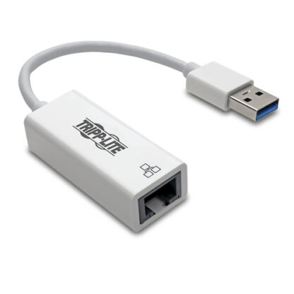 Tripp Lite U336-000-GBW USB 3.0 to Gigabit Ethernet NIC Network Adapter - 10/100/1000 Mbps