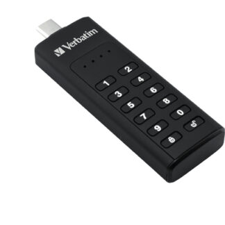 Verbatim Keypad Secure - USB 3.0 Drive with Password Protection and AES-256 HW encryption to protect your data - 32 GB - Black