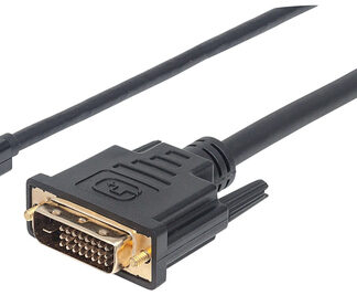 Manhattan Mini DisplayPort 1.2a to DVI-D 24+1 Cable