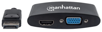Manhattan DisplayPort 1.2 to HDMI and VGA Adapter Cable
