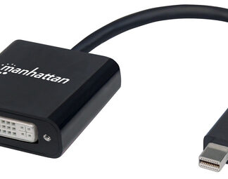 Manhattan Mini DisplayPort 1.1a to DVI-I Dual-Link Adapter Cable